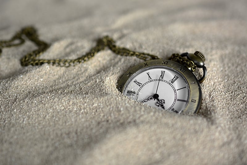 Clock and time concept image